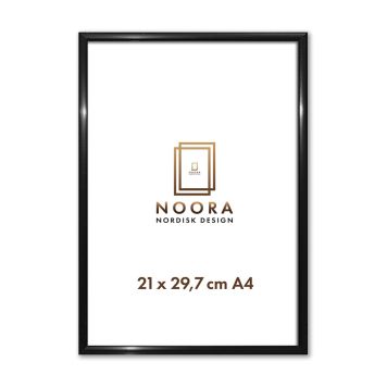 Noora ramme alu 21x29,7cm sort