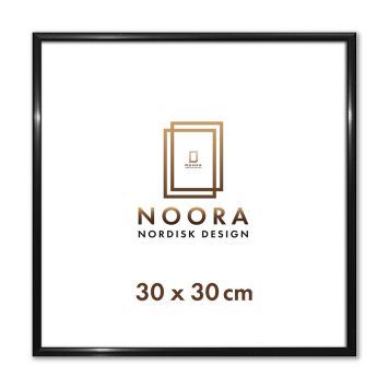 Noora ramme alu 30x30cm sort