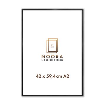 Noora ramme alu 42x59,4cm sort