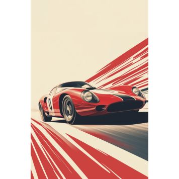 InEx World of Art akustik bil vintage - flere størrelser