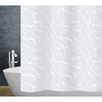 Diaqua badeforhæng Dorian Grey tekstil 200x180 cm