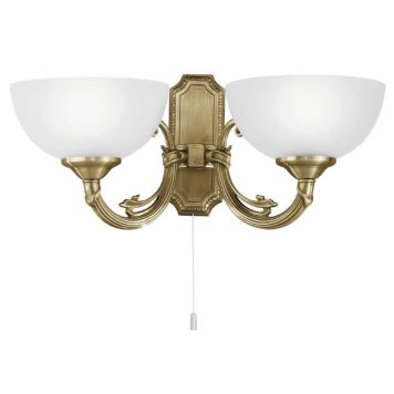 Eglo savoy væglampe 2L antik 41 cm