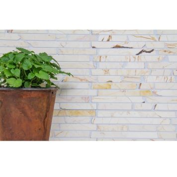 Mosaik Ciot Square natursten sand poleret 30,5 x 32,2 cm