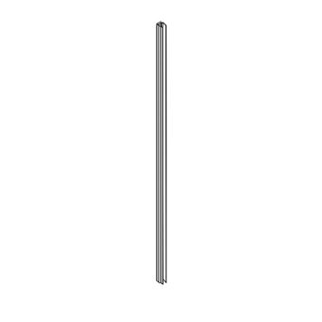 Camargue hjørneprofil t. brusedør/svingdør Vario S39 195cm 