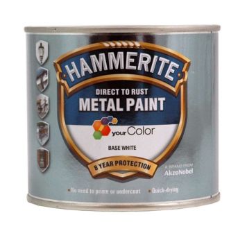 Hammerite Your Color glat hvid 0,5 L