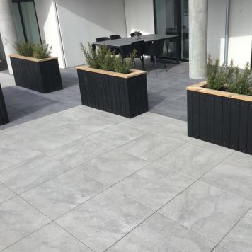 Terrasseflise Pro Grey 60x60x2 cm 0,72 m² udendørs