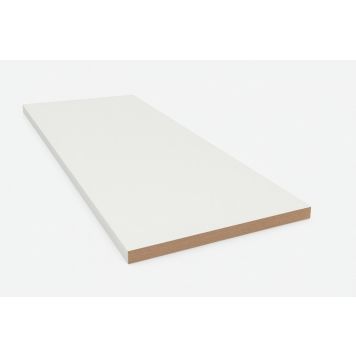 Bordplade laminat hvid 2600x600x28 mm
