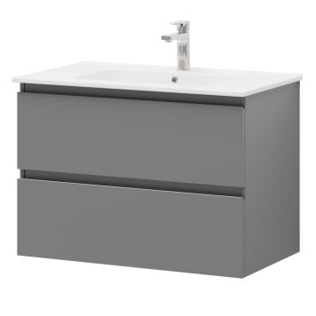 Camargue badmøbelsæt Leva grå 80 cm