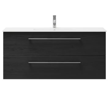 Camargue badmøbelsæt Adam sort træ 120 cm 