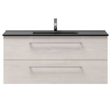 Camargue badmøbelsæt Oscar grå træ 120 cm 