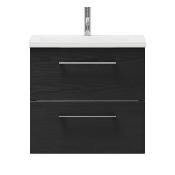 Camargue badmøbelsæt Viggo sort træ 60 cm 