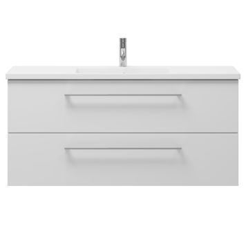 Camargue badmøbelsæt Viggo mat hvid 120 cm 