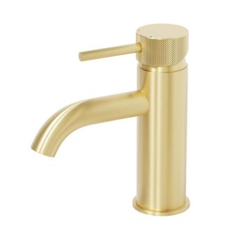 Camargue håndvaskarmatur Allinge børstet messing