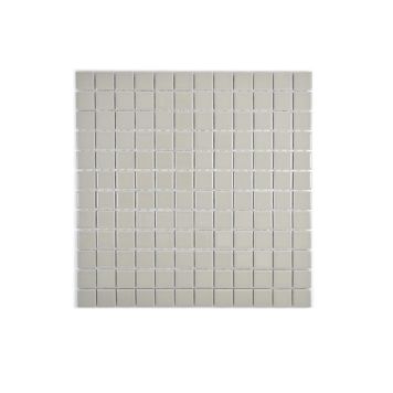 Mosaik Uni porcelæn brun blank - 29,8 x 29,8 cm