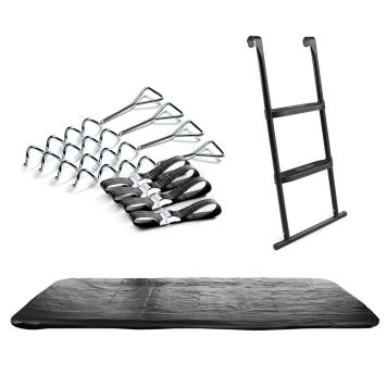 Salta overtræk og stige t/trampolin 214x305 cm 