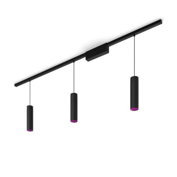 Philips Hue Perifo spotskinnesæt 3 pendler sort