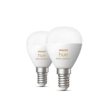 Philips Hue WA lyskilde 3,4W E14 2stk