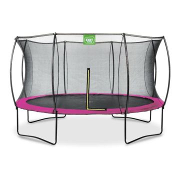 Exit Toys trampolin Silhouette pink Ø366 cm inkl. sikkerhedsnet