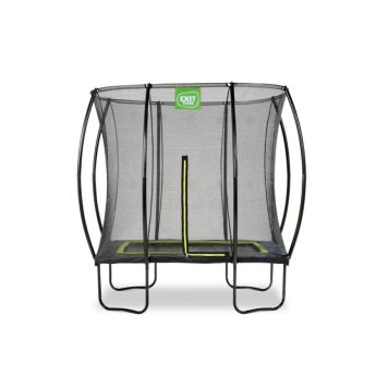 Exit Toys firkantet trampolin Silhouette sort 214x153 cm inkl. sikkerhedsnet