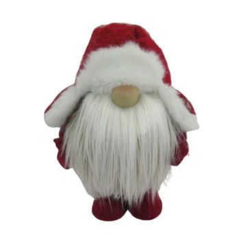 Det Gamle Apotek julenisse filt rød H28 cm