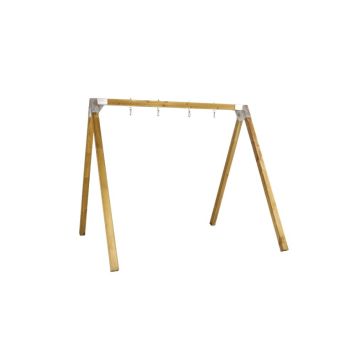 Plus gyngestativ i træ