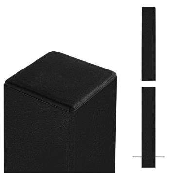 Plus stålstolpe til nedstøbning sort 8x8x268 cm