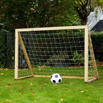 Homegoal fodboldmål Classic Mini træ 150x120 cm