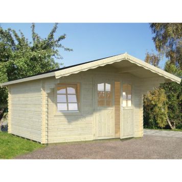 Palmako hytte Sally ubehandlet 12,3 m²