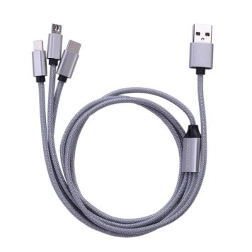 BAUHAUS USB-kabel grå 1 m 