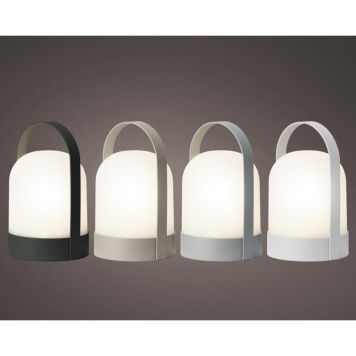 Lumineo LED-bordlampe ass. farver IP44 13x21 cm