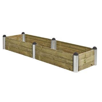 Plus højbed Pipe 80x270x36 cm