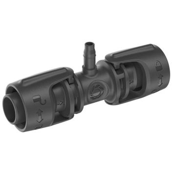 Gardena reduktions T-stykke Micro-Drip 13 mm (1/2")-4,6 mm (3/16") 5 stk.