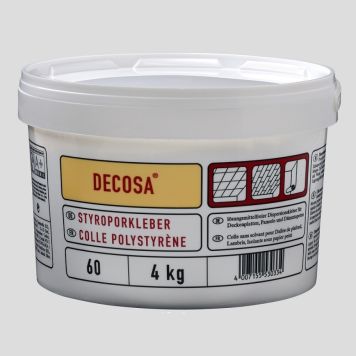 Decosa polystyren lim 4 kg