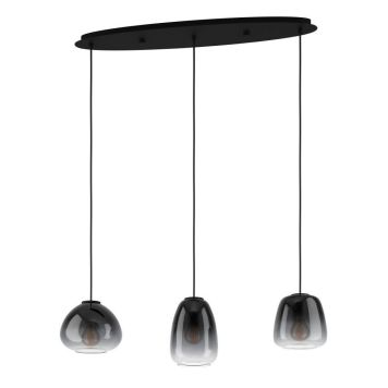 Eglo Aguilares langbordlampe 3xE27 sort 84 cm