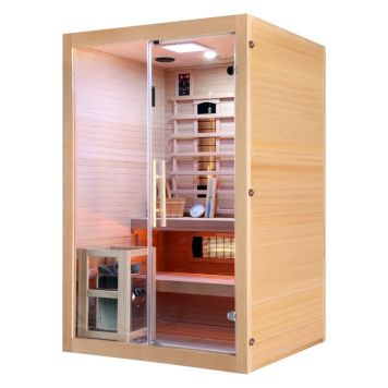 Sanotechnik sauna TwinCombi inde infrarød 1,6 m² 2 pers.