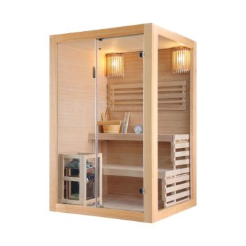 Sanotechnik sauna Panorama inde 1,6 m² 2 pers.