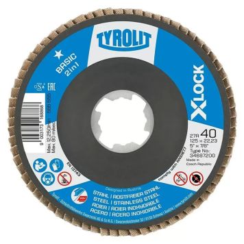 Craftomat lamelskive 40, 125mm x-lock