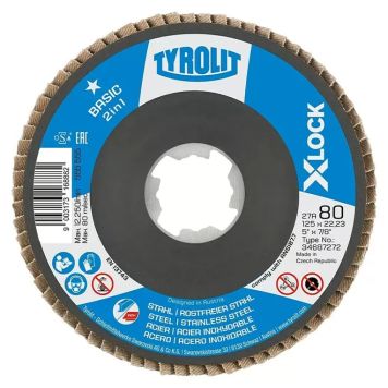 Craftomat lamelskive 80, 125mm x-lock