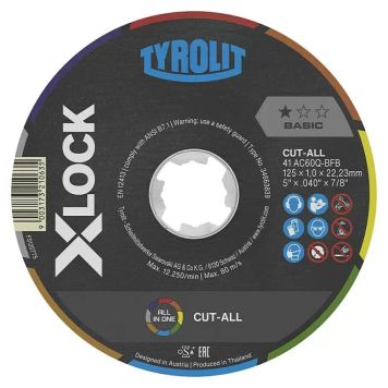 Craftomat multiskæreskive 125mm x-lock