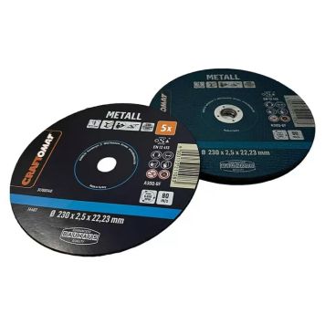Craftomat skæreskive 230 mm, metal 5 stk