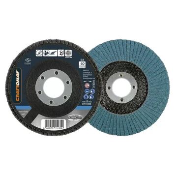 Craftomat slibeskive metal k60/115mm