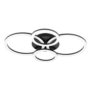 Eglo LED-loftlampe Parrapos-Z sort/hvid 3000-6500K 62x45 cm