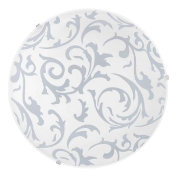 Eglo Scalea 1 plafond Ø31,5cm hvid romantik
