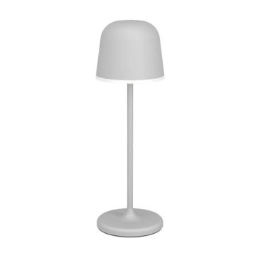 Eglo ude bordlampe Mannera genopl. USB grå