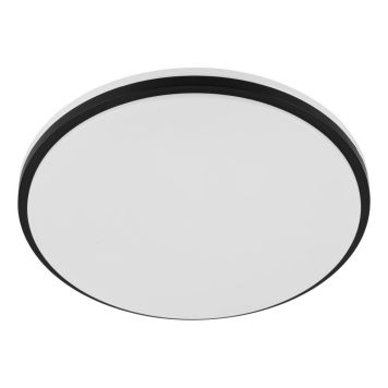 Eglo LED-plafond Margidore hvid/sort 2250 lm Ø34 cm