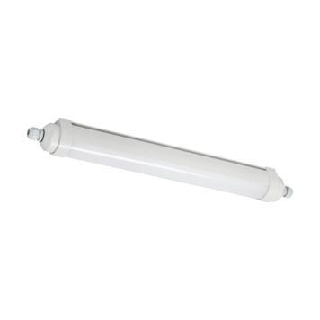 Eglo Easy Fix lysarmatur 12W 4000K IP65 grå/hvid 60 cm