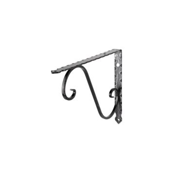 Dolle hyldeknægt Ornament smedejern 280x200 mm