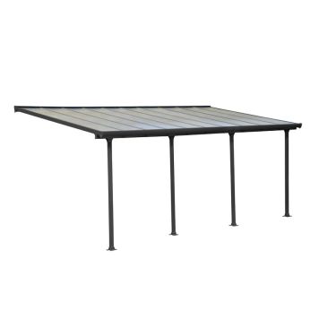 Palram - Canopia terrasseoverdækning Feria 18,1 m² antracitgrå
