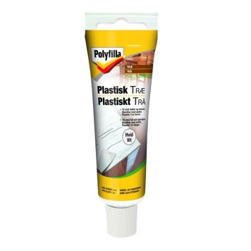 Polyfilla spartelmasse plastisk træ hvid 75 g