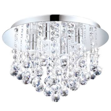 Eglo Almonte loftlampe IP44 4x2,5W G9 krystal